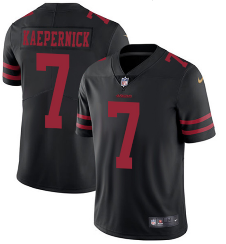 2018 Men San Francisco 49ers #7 Kaepernick black Nike Vapor Untouchable Limited NFL Jerseys->ottawa senators->NHL Jersey